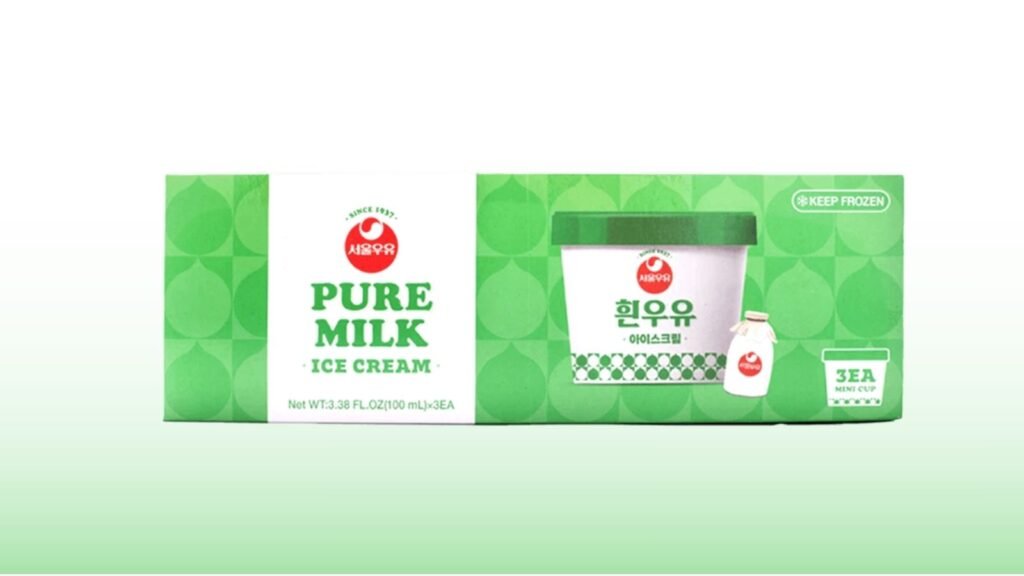 Seoul Milk's little ice cream cups